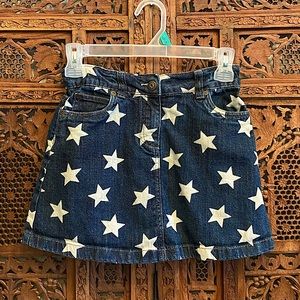 Mini Boden Girls Jean Skirt in Size 11-12